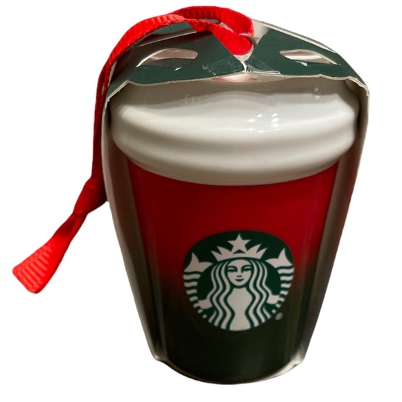 Starbucks Other - Starbucks Holiday 2021 Ceramic mini cup Ornament